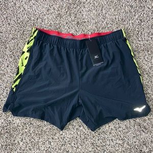 Mizuno New With Tag Running Shorts